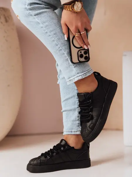 Dámské černé tenisky SNEAKI