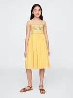 GAP Dětské midi šaty - Holky