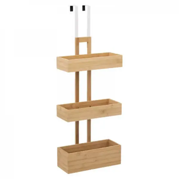 Závesný bambusový regál na dvere SHELF