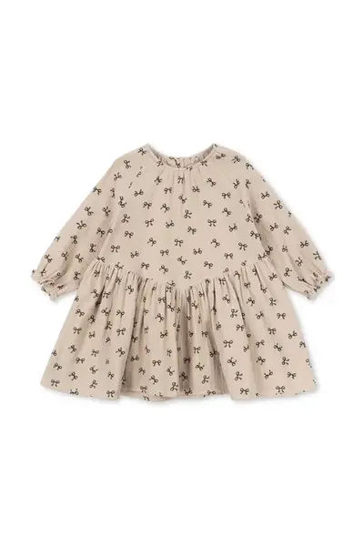 Dětské šaty s bavlnou Konges Sløjd COCO DRESS GOTS