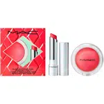MAC Cosmetics Holiday No Work All Glow Play Kit darčeková sada na pery odtieň Pink
