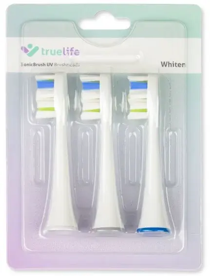 TRUELIFE Náhradné hlavice SonicBrush UV - Whiten Triple Pack 3 ks