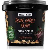 Beauty Jar Run, Girl! Run! vyhladzujúci telový peeling s vitamínom E 200 g