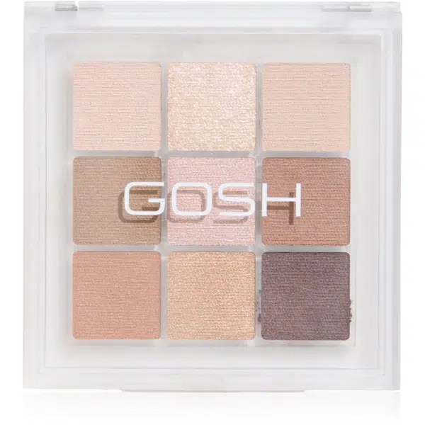 Gosh Eyedentity paletka očných tieňov odtieň 007 Be Honey 6 g