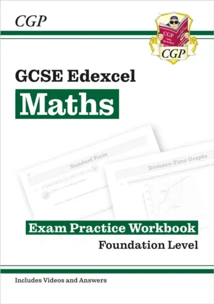 GCSE Maths Edexcel Exam Practice Workbook: Foundation - includes Video Solutions and Answers - CGP Books