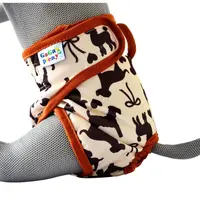 GaGa's pleny Kalhotky pro psy Hnědý pes M