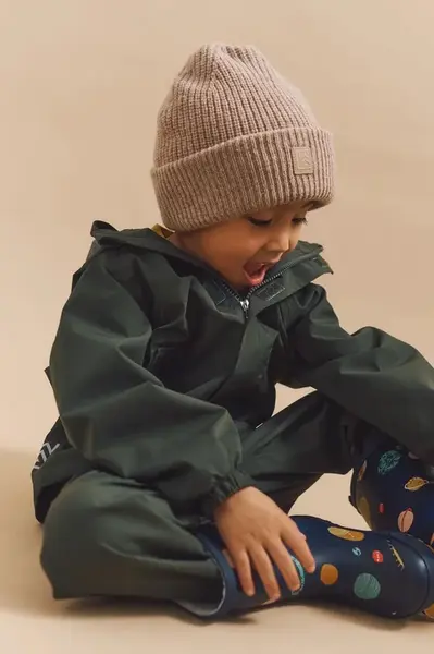 Detská čiapka s prímesou vlny Liewood Emilio Beanie