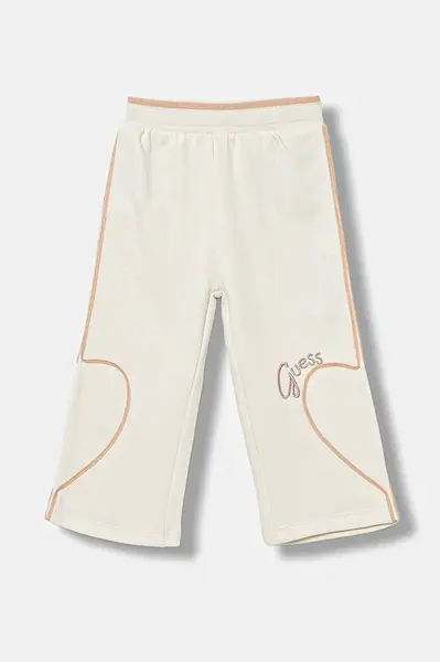 Detské bavlnené tepláky Guess