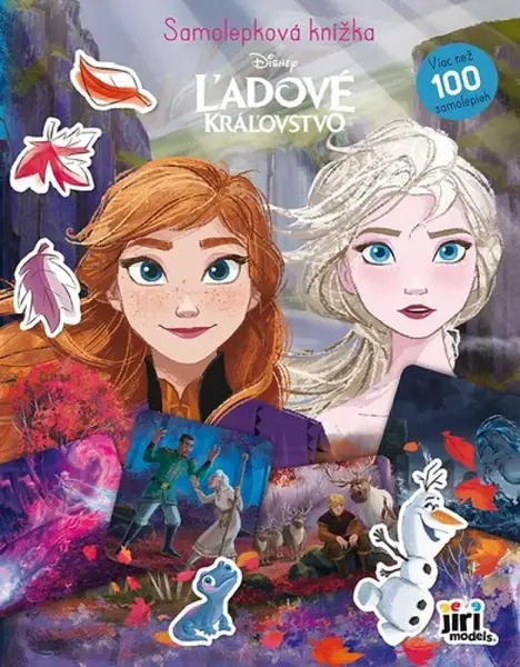 Samolepková knižka Ľadové kráľovstvo
