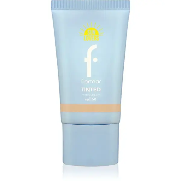 flormar Sun Lovers Tinted Moisturizer SPF 50 tónovací hydratační krém SPF 50 Ivory Nude 30 ml