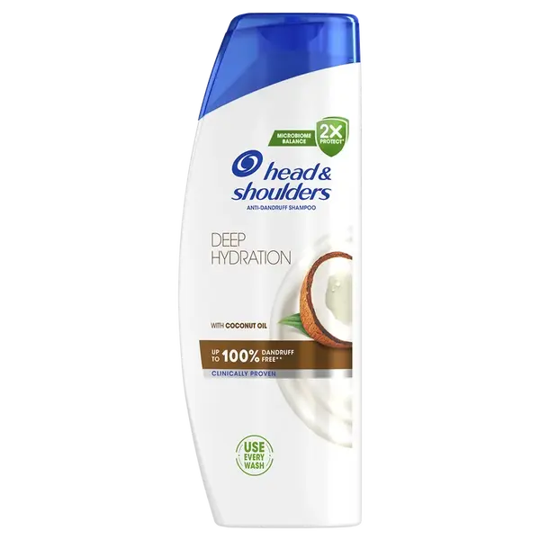 Head and Shoulders Šampón proti lupinám Deep Hydration Coconut (Anti-Dandruff Shampoo) 400 ml