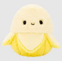 SQUISHMALLOWS Fuzzamallows Banán - Junie, 13 cm