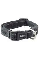 Obojek Buster Airmesh reflexní L 42-67cm/25mm černý