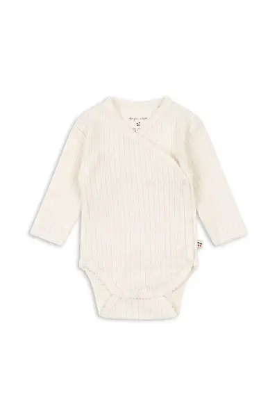 Bavlnené body pre bábätká Konges Sløjd MINNIE NEWBORN BODY GOTS