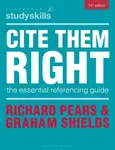 Cite Them Right - Richard A. Spears, Graham  Shields