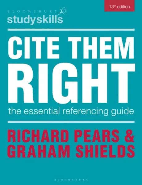 Cite Them Right - Richard A. Spears, Graham  Shields