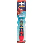Marvel Spiderman Flashing Toothbrush zubní kartáček soft pro děti 3+ 1 ks