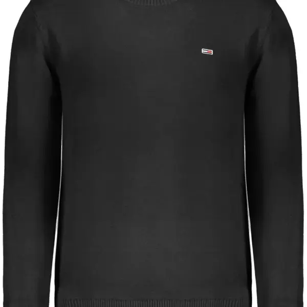 TOMMY HILFIGER MEN'S BLACK SWEATER