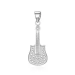MOISS Hravý stříbrný přívěsek Kytara P0001122