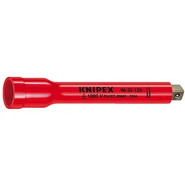 Prodloužení 3/8", izolované 1000V, délka 125 mm - KNIPEX 98 35 125