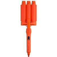 Trojkulma pro velké vlny Freylish Hair Curler 2.0 - 32 mm, oranžová + dárek zdarma