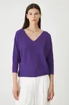 Svetr Medicine dámský, fialová barva