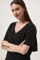 Halenka Medicine dámská, černá barva, hladká