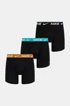 Boxerky Nike 3-pack pánské, černá barva, 0000KE1257
