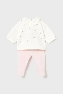 Kojenecká sada Mayoral Newborn růžová barva, 2555