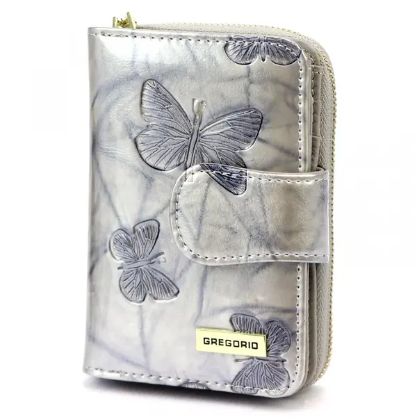 Dámská kožená peněženka krémová  - Gregorio Allis