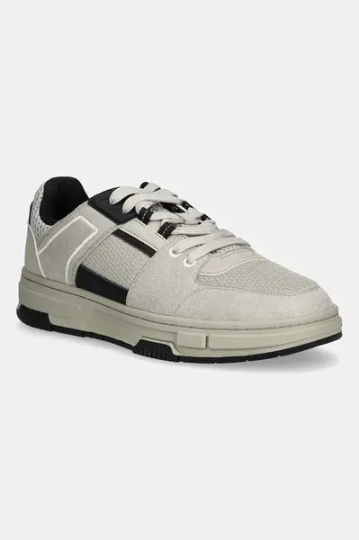 Tenisky HUGO Yarrow pánské, béžová barva, 50548526