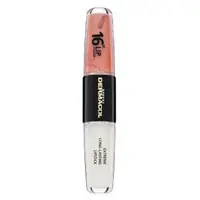 Dermacol 16H Lip Colour Extreme Long-Lasting Lipstick dlouhotrvající dvoufázová barva a lesk na rty No. 14 8 ml