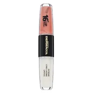 Dermacol 16H Lip Colour Extreme Long-Lasting Lipstick dlouhotrvající dvoufázová barva a lesk na rty No. 14 8 ml