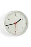 Nástěnné hodiny HAY 26,5 x 3,6 cm bílá barva