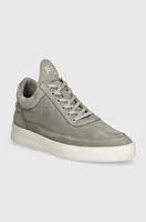 Semišové tenisky Filling Pieces Low Top Ripple Nubuck šedá barva, 10122841878