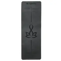 inSPORTline Jóga podložka Padvana 183x61x0,4 cm černá