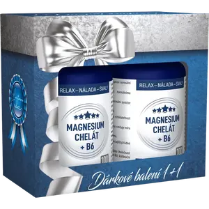 CLINICAL Magnesium chelát + B6 2 x 100 kapslí