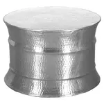 MID.YOU KONFERENČNÍ STOLEK, barvy stříbra, kov, 62/62/41 cm