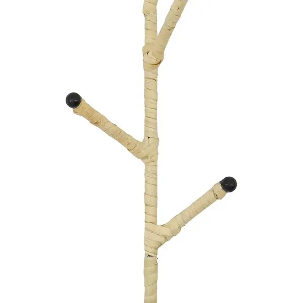 Nástěnný věšák House Doctor HDBranch 20 x 5,5 cm béžová barva