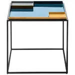 MID.YOU ODKLÁDACÍ STOLEK, modrá, šedá, oranžová