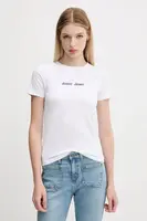 Tričko Guess Jeans dámské, bílá barva, W5YI04 J1314