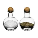 Skleněná láhev Sagaform Nature 2-pack