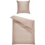 Schöner Wohnen POVLEČENÍ, satén, růžová, starorůžová, 135/200 cm