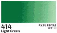Akrylová barva Rosa 200ml – 414 light green