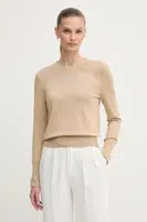 Svetr Dkny dámský, béžová barva, DJ5R0743