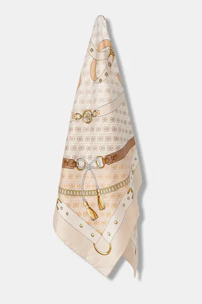 Šátek Guess KEFIAH dámský, béžová barva, AW5343 POL03