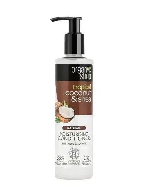 Organic Shop Hydratační kondicionér Kokos a bambucké máslo (Moisturising Conditioner) 280 ml