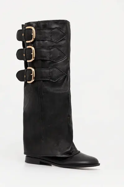 Kožené kozačky Naked Wolfe Anchor