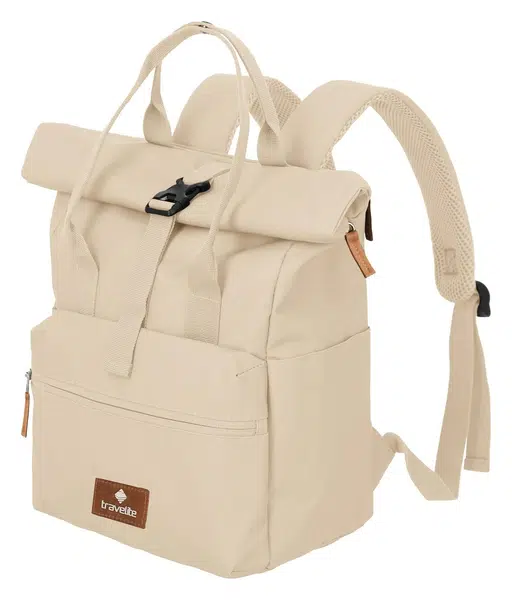 Travelite Basics Short Handle Roll-up Off-white