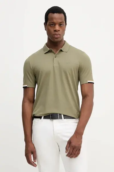 Bavlněné polo tričko BOSS Parlay 147